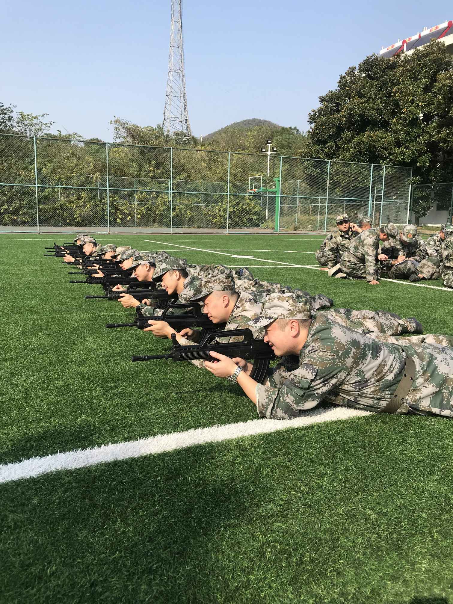 中车南京浦镇车辆有限公司民兵分队赴浦口区国防训练教育基地,开展